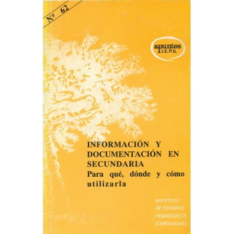 Información y documentación en secundaria